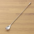 thumbnail image 2 of HONMEET Stainless Steel Cocktail Bar Spoon with Twisted Handle, Professional Mixology Stirrer for Home and Bar Use, 2 of 9