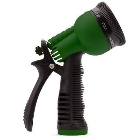 Garden 7 Pattern Wideskall® 7 Way Patterns Heavy Duty Garden Hose Water Pressure Spray Nozzle Sprinkler Head ()