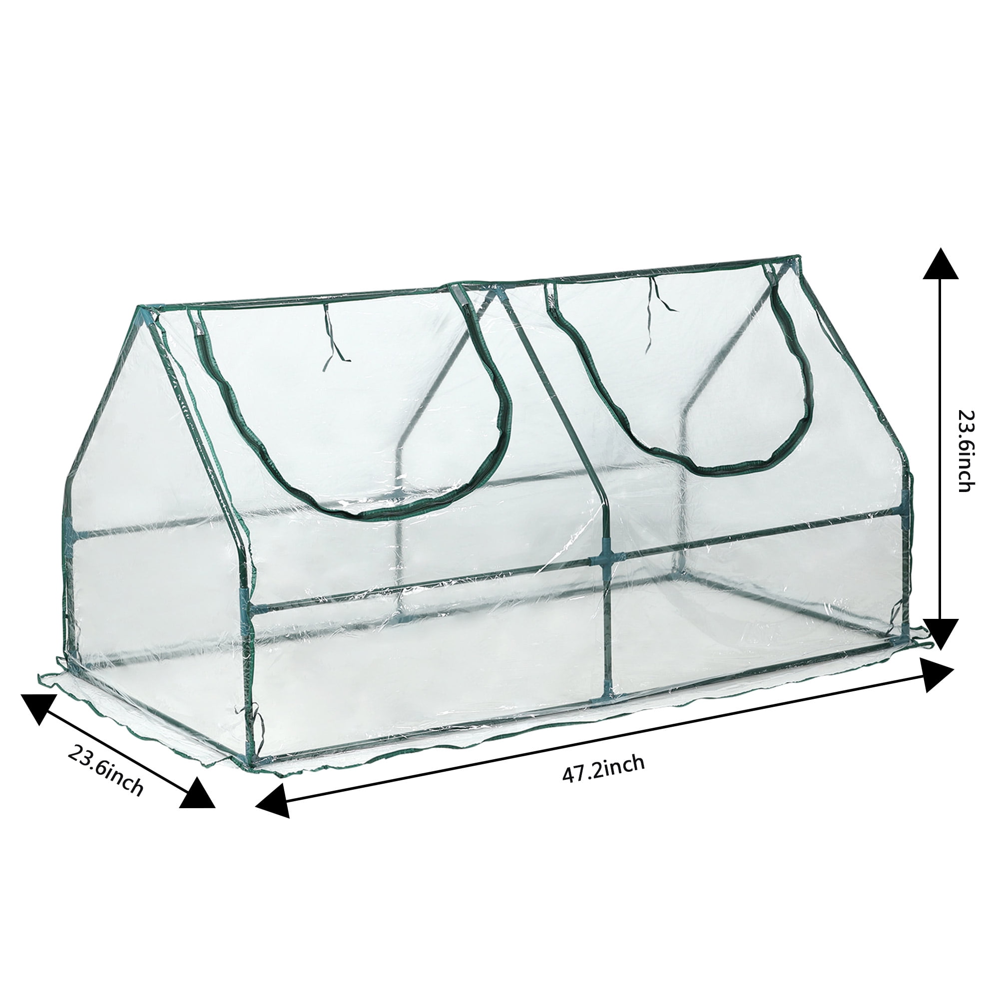 Lowestbest Mini Greenhouse, Portable Gardening Plant Greenhouse Suitable for Outdoor and Indoor, Transparent Lowestbest Mini Greenhouse, Portable Gardening Plant Greenhouse Suitable for Outdoor and Indoor, Transparent