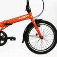 thumbnail image 5 of ZiZZO Via 7-Speed 20" wheel, Aluminum Folding Bicycle for all genders, Orange, 5 of 7