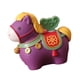 thumbnail image 4 of Figura de caballo en miniatura de resina, estatua de caballo coleccionable, regalos en miniatura Púrpura, 4 of 8