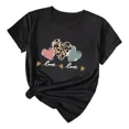 thumbnail image 3 of Playera De Mujer Patrón Ropa Casual Elegante Negra Moda Cita, 3 of 8
