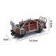 thumbnail image 1 of Vías de tren de ciudad, vías de tren, vías rectas y curvas, conjuntos de bloques de construcción, ladrillos, piezas de vías flexibles cruzadas, juguetes de construcción para niños, 1 of 4