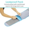 thumbnail image 3 of Vive Wearable Ice Packs for Back Pain - Back Brace with Ice Pack - Ice Belt for Lower Back Pain - Gel Ice Pack Back for Sciatica Relief Men, Women - Compression Hot Cold, 3 of 9