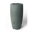 thumbnail image 2 of Algreen Athena 80 Gallon Rain Barrel, Charcoal, 2 of 2