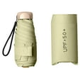 thumbnail image 4 of Protection Umbrella with Case Waterproof Collapsible Small Umbrella Light Green, 4 of 8