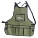 thumbnail image 4 of Delantal de herramientas Sunnimix para carpintería trabajo construcción tela Oxford resistente 14 bolsillos verde, 4 of 8