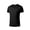 #A01-Black, variant on Mens T-Shirts Quick Dry Ice Silk T-Shirts Short Sleeve Crewneck Solid Athletic Shirts