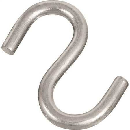 

National Hardware N233-536 2078BC Open S Hook in Stainless Steel