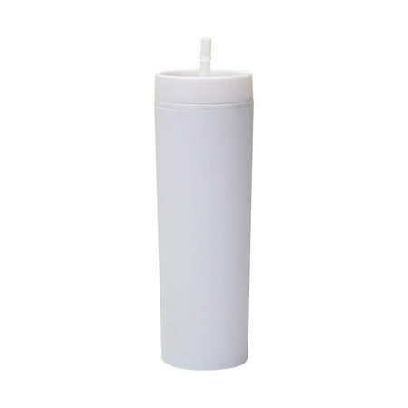

Colorful Double-Walled Acrylic Tumblers Set with Lids and Straws - Reusable Drink Cups for Cold Beverages