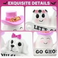 thumbnail image 5 of Ayieyill Halloween Ghost Dog Decor for Halloween Decoration Indoor , Pink Halloween Decor, Halloween Dog Decor for Halloween Table Decorations, 5 of 6