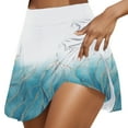 thumbnail image 1 of Aayomet Jupe Longue Maxi d'Exercice Imprimée pour Femmes, Blanche, G, 1 of 5