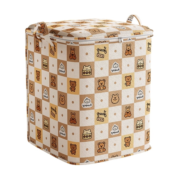 Sac de Rangement Non Tissé,Très Grand Rangement pour Vêtements,Sac de Rangement pour Couette,Sac d'Organisateur de Déménagement,Rangement Pliable,Sac pour Vêtements Robuste,Rangement à Poignée Renforcée,Organisateur à Fermeture Éclair,Organisateur de Garde-Robe