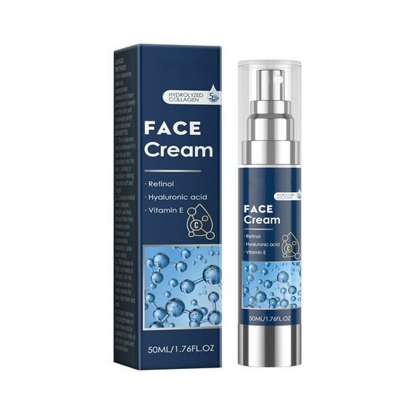 50ml Men's Aging Moisturizer Smooths Fine Lines Firms Skin Hydrates & Brightens Complexion Ammonium Lotion 12 Scrub
