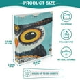 thumbnail image 5 of WOBOGO Big Head Owl File Folders Extra Large Capacity to Hold 200 Sheets of Documents Hard Shell Ring Binder for School Home Office, 5 of 10