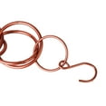 thumbnail image 4 of Topadorn Ring Rain Chain 8.5ft Length Rain Collector for Gutters Outdoor Decor, 4 of 11
