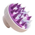 thumbnail image 1 of Masajeador cuero cabelludo cepillo champú portátil mano Yinane Violeta, 1 of 8