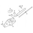 thumbnail image 3 of New Genuine BMW Rear Window Wiper Arm (2016-2023) OE 61627356224, 3 of 10