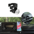 thumbnail image 4 of 3X for Jimny 2019-2021 JB74 JB64 Car Mount Phone Holder Multifunction Water Cup Stand GPS Mount (Left-Hand Drive), 4 of 7