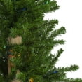 thumbnail image 5 of Northlight 3ct Pre-Lit Alpine Artificial Christmas Trees 4ft, 5ft and 6ft - Multi Lights, 5 of 6