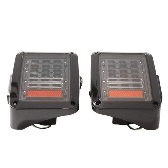 All Terrain Concepts - LED Tail Lights compatible with Jeep Wrangler 2007-2018