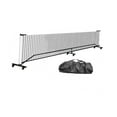 thumbnail image 3 of Colaxi Filet Portable de Pickleball Badminton 22 Pieds 6 Roues Filet de Jeu de Pickleball Filet de Tennis pour Entraînement Extérieur Allée Fête de Tennis, 3 of 8