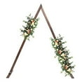 thumbnail image 6 of Wooden Wedding Arch 8.2ft Triangle Backdrop Arch Wood Wedding Backdrop Stand for Garden Wedding Parties, Wooden Arch Decor Rustic Background Prop Decor, 6 of 7