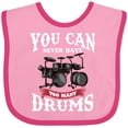 thumbnail image 3 of Inktastic Drummer Funny Too Many Drums Music Joke Boys or Girls Baby Bib, 3 of 4