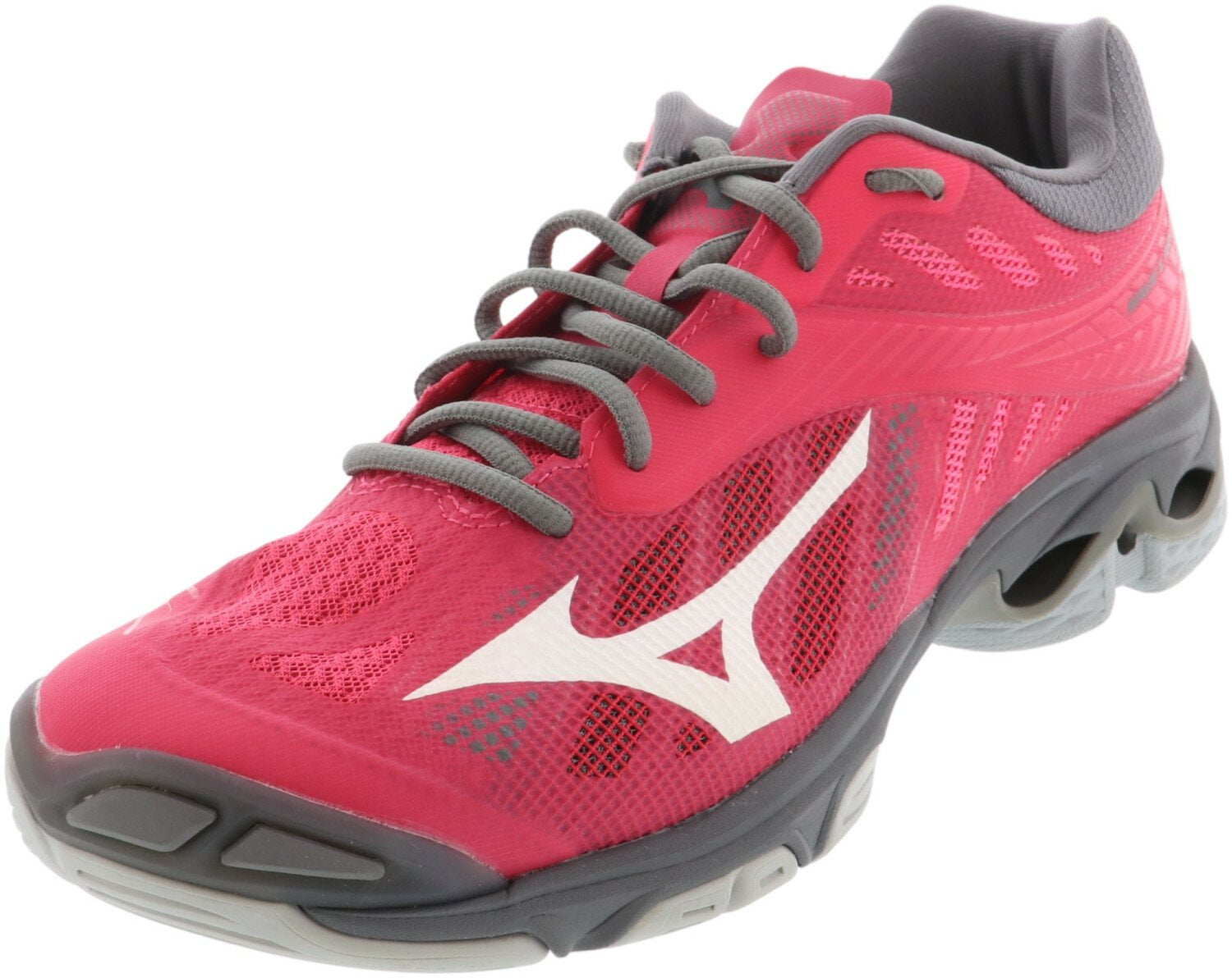 Mizuno Women's Wave Lightning Z4 Pink / White Grey Ankle-High Mesh Women' -  6M | Walmart Canada