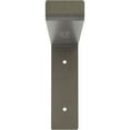 thumbnail image 3 of Ekena Millwork 2"W x 10"D x 7 1/4"H Steel Truss Shelf Bracket, Hammered Silver, 3 of 11