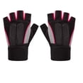 thumbnail image 1 of Guantes de bicicleta Soledad Guantes de medio dedo al aire libre Rosa XL, 1 of 3