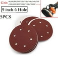9inch Sandpaper 225mm 6 hole Sanding Paper 402000grit Electric Wall