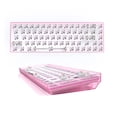 thumbnail image 4 of Teclado mecánico para juegos Teclado de 68 teclas (kit rosa + tecla Macaron) Ehuebsd Para estrenar, 4 of 8