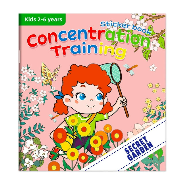 ziyahi Focus, Potential Development, Stickers, Children's Enlightenment, Baby Early Education Book