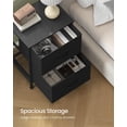 thumbnail image 3 of Cajonera Dresser SONGMICS con 2 cajones de acero MDF, 3 of 6