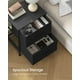 thumbnail image 3 of Cajonera Dresser SONGMICS con 2 cajones de acero MDF, 3 of 6