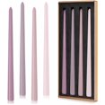 thumbnail image 1 of MGEZCOO - Velas cónicas de 12 pulgadas con degradado rosa (paquete de 4) - Sin aroma y sin humo, 1 of 6