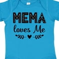 thumbnail image 4 of Inktastic Mema Loves Me Baby Clothes Girls Baby Bodysuit, 4 of 5