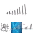 thumbnail image 3 of 200 Pcs Vis Autotaraudeuses en Acier Inoxydable M3 SS304, Kit d'Assortiment de Vis Autotaraudeuses, Vis pour Tête de Poêle, Vis en Bois Kit de Fixation pour Menuiserie DIY, 3 of 8