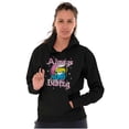 thumbnail image 3 of Smurfette Always Vibing Diamonds Hoodie Sweatshirt Women Brisco Brands S, 3 of 4