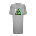 thumbnail image 4 of LOVZFMLL T-shirt à Manches Courtes à Col Rond pour Femme et Robe Longueur Cheville pour Printemps Été Gris 2TG, 4 of 4