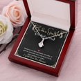 thumbnail image 3 of Alluring Necklace On Mother's Day for stepmom, jewelry gifts to unbiological mom, Stepmother Gift with personalized message card, 3 of 3