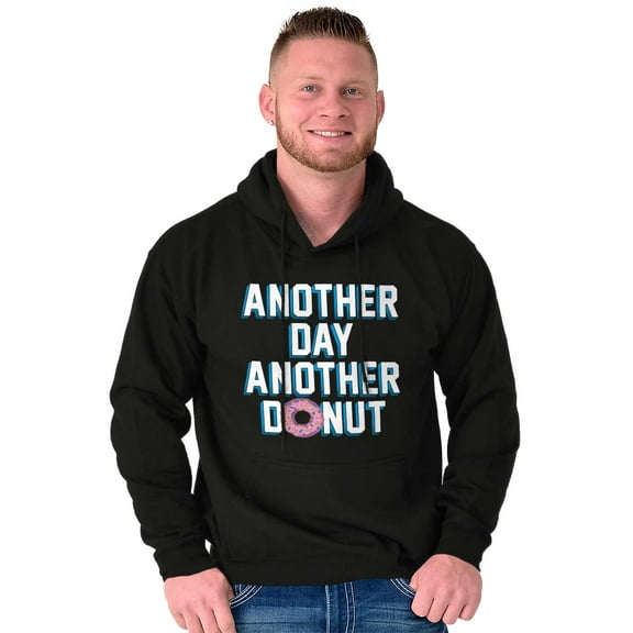 Another Donut Funny Sweet Tooth Hoodie Sweatshirt Women Men Brisco Brands S
