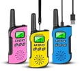 thumbnail image 1 of AWANFI Walkie Talkies 3 Pack for Kids Adults,Rechargeable Long Range Walkie Talkie for Outdoor Camping Cruise Ships, 1 of 9