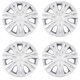 thumbnail image 1 of 4 Pcs Car Wheel Caps 14inch Hubcap Wheel Cover Auto Accessories Hub Cap Covers, 1 of 5