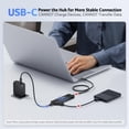 thumbnail image 4 of Hub USB C Acer 4 Ports USB 3.0 avec Port d'Alimentation Type 0.2m, 4 of 8