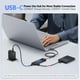 thumbnail image 4 of Hub USB C de 4 puertos, concentrador USB 3.0 múltiple, divisor USB-C para portátil con puerto de ali, 4 of 8