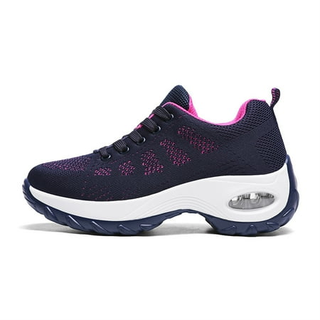 

YYTLCH Women Shoes Running Sneakers Walking Mesh Breathable Gym Work Fashion Sneakers