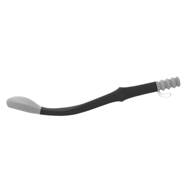 Toilet s Tools, 15'' Long Bottom Wiper Self Holder Tissue Self Wipe Assistance Helper - Gray