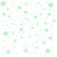 thumbnail image 2 of Linnome Glow in The Dark Christmas Snowflake Window Wall Decals - Self-Adhesive Fluorescent Sticker Set for Holiday Home Party Decorations, Night Light Luminous Effects, 2 of 6